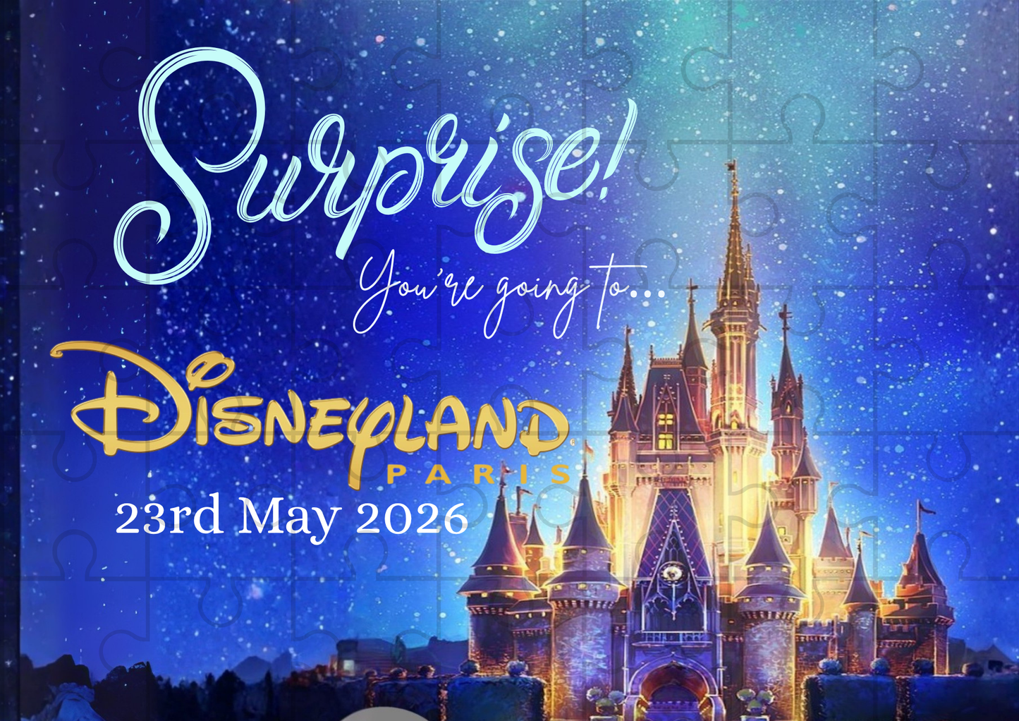 Disney Surprise Holiday Custom Puzzle