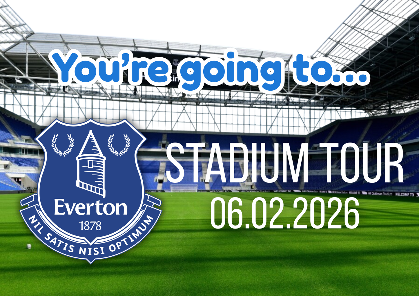 Football Stadium Tour Surprise Gift Custom Puzzle