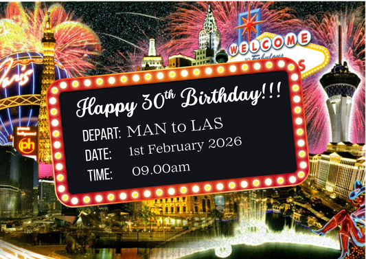 Las Vegas Surprise Holiday Custom Puzzle