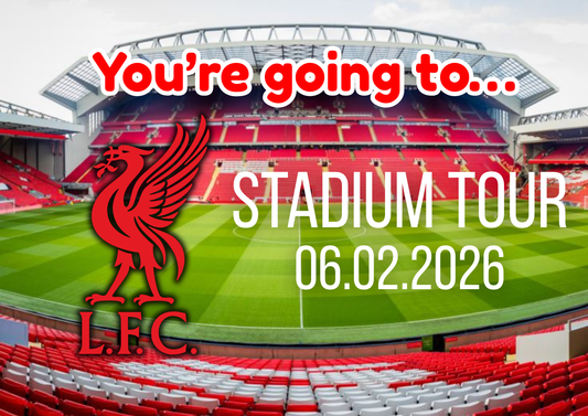 Football Stadium Tour Surprise Gift Custom Puzzle