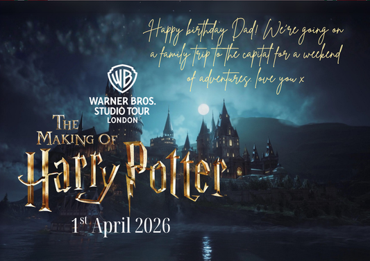 Harry Potter Studios Suprise Gift Custom Puzzle