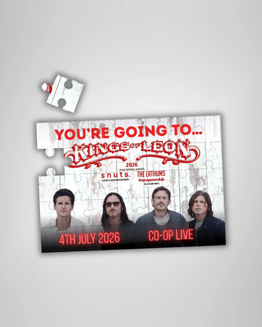 Kings Of Leon Tour Event Ticket Custom Puzzle