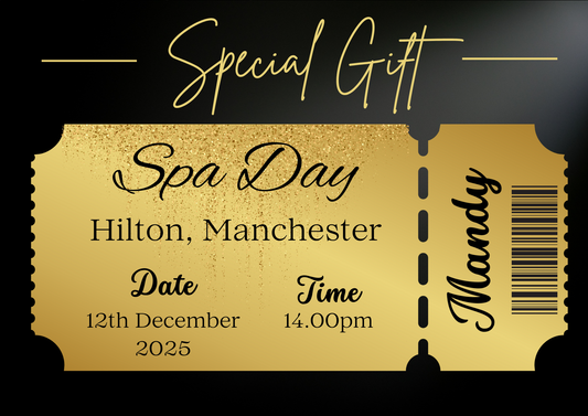Spa Break Voucher Surprise Gift Custom Puzzle