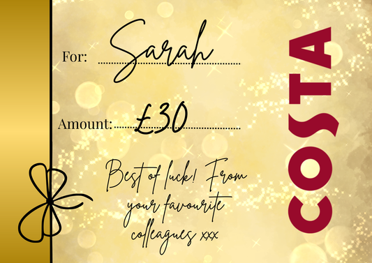 Gift Voucher Surprise Custom Puzzle